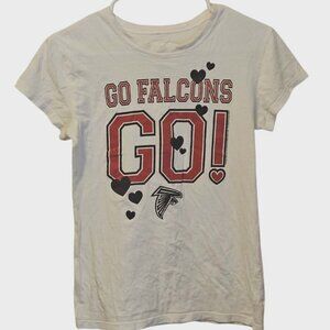 NFL Team Apparel Atlanta Falcons Women's Short Sleeve T-Shirt Size M